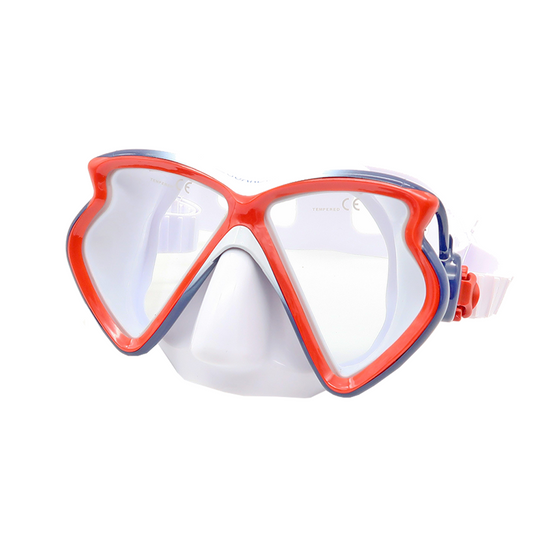 MASK SEPARATES CANCUN Adult Mask USA USA CLEAR GUARDIAN WATER SPORTS Snorkeling, Scuba Diving, Swimming, Professional Gear, Marine Grade. Ocean, Sea