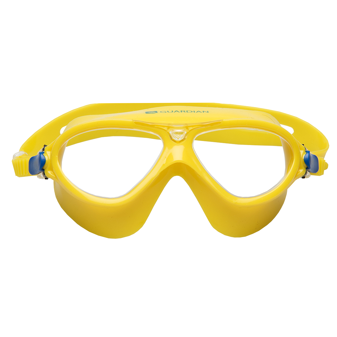 Yellow APOLLO JR Youth Swim Mask 2 - Guardian Water Sports