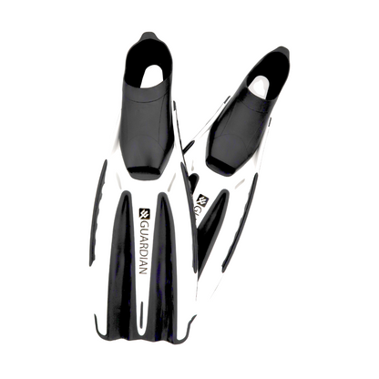 Snorkel Fin Black & White - Guardian Water Sports 166