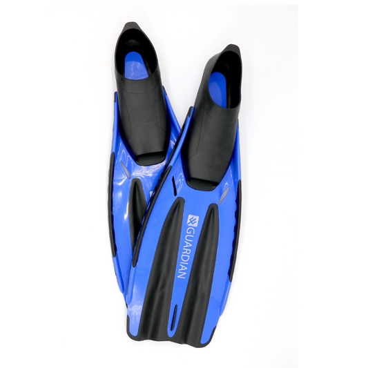 FIN SEPARATES SVS Pro Full Foot Fin BLUE GUARDIAN WATER SPORTS Snorkeling, Scuba Diving, Swimming, Professional Gear, Marine Grade. Ocean, Sea