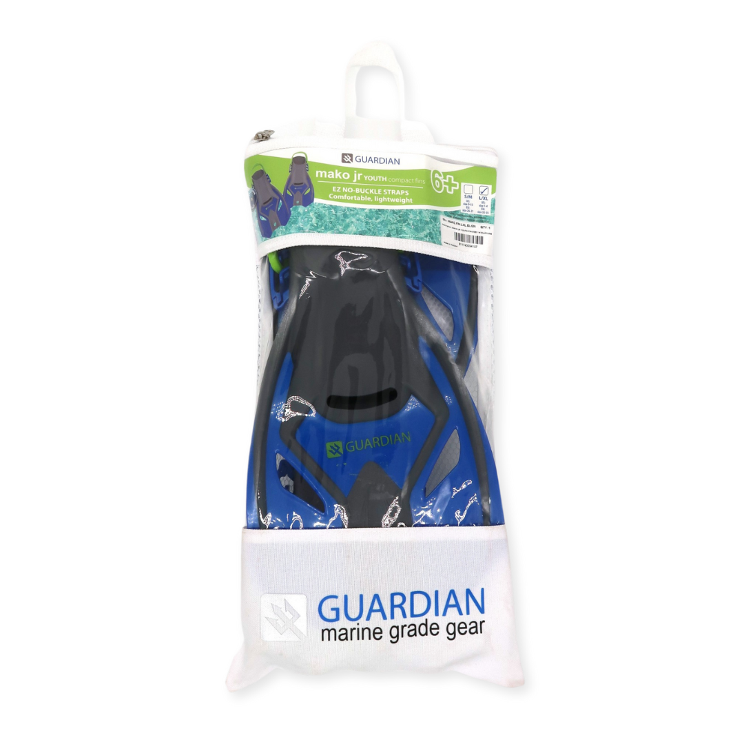 Mako JR Fin Blue Green - Guardian Water Sports 82