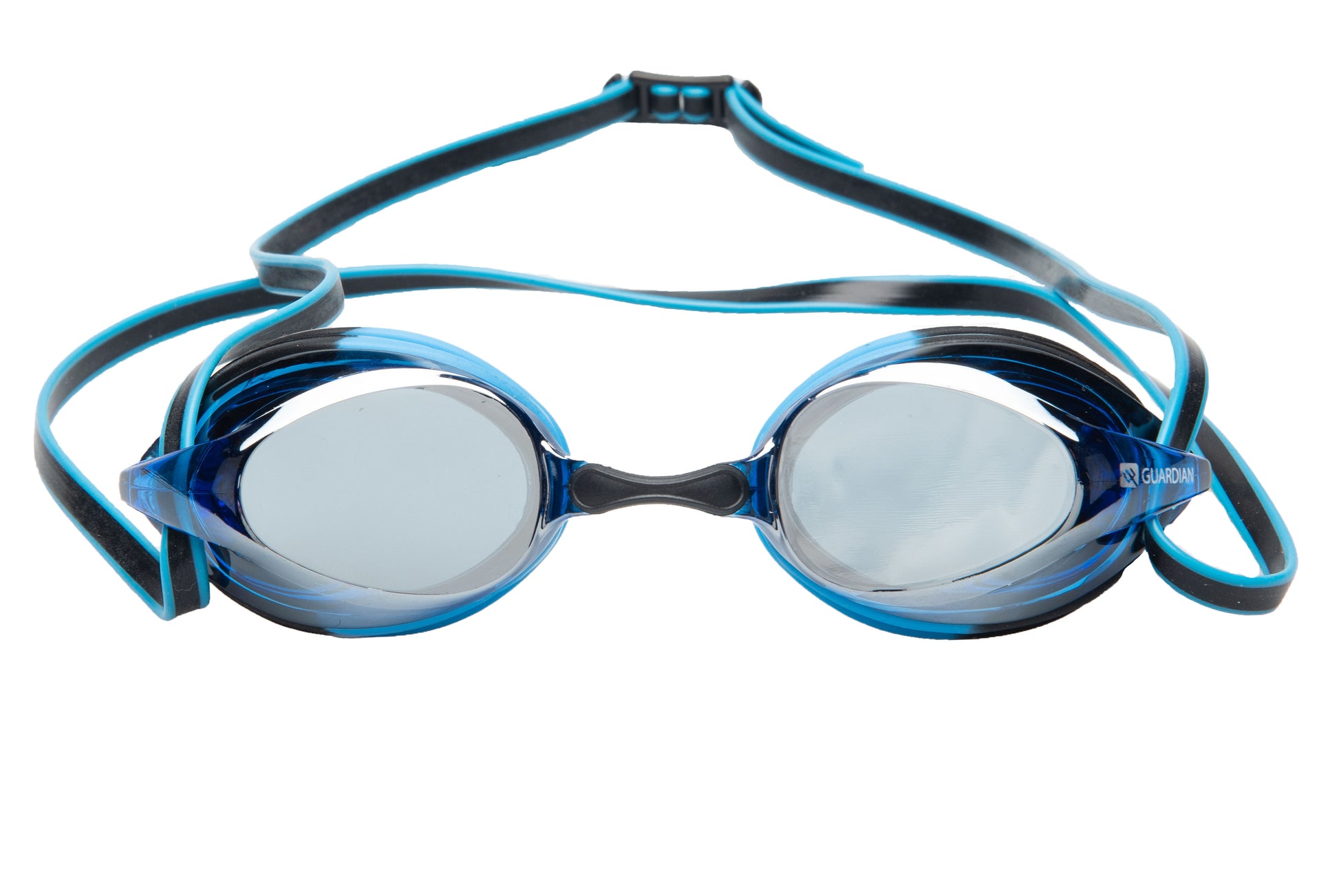 Adult Swim Googles - Siren Adult Goggle Mirrored Lens Blue Black - Guardian Water Sports 256