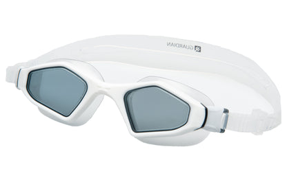 Typhon Adult Goggle Smoke Lens White - Guardian Water Sports 203